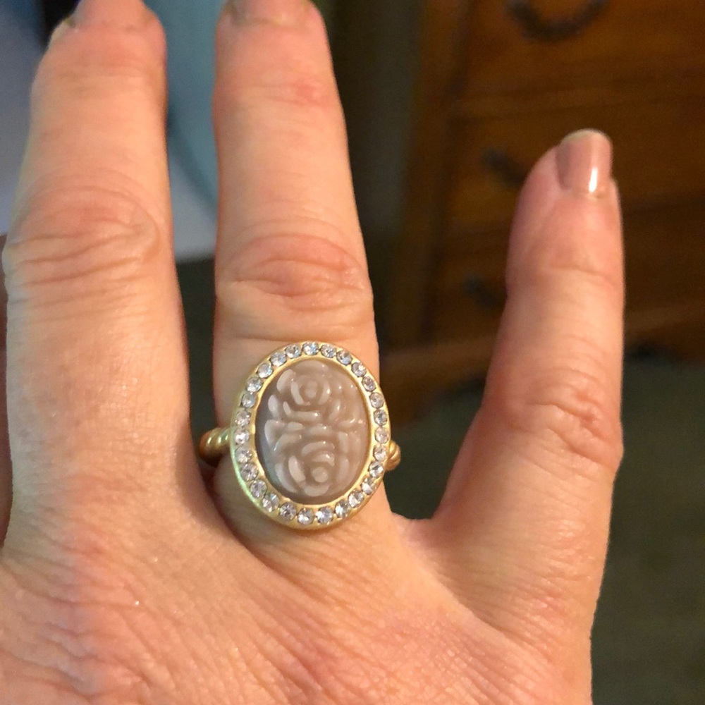 Lia Sophia Flower ring